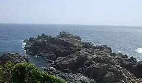 La pointe Kure au cap Shiono.