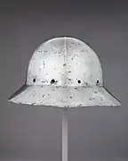 Casque de type chapel de fer (probablement 17e siècle)