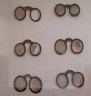Lunettes du XVIe&nbsp;siècle.