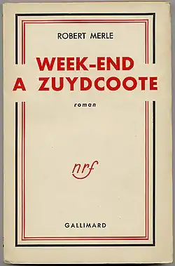 Image illustrative de l’article Week-end à Zuydcoote (roman)
