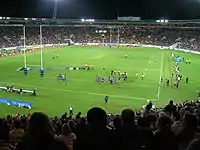 Le Westpac Stadium à Wellington.