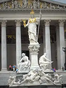 L'Athéna du Parlement d'Autriche