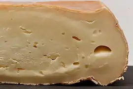 Détail de la tranche.