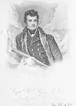 Portait de William Edward Parry.