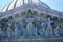 Fronton Nord par Piccirilli&nbsp;(en)