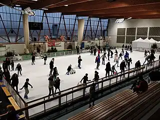 La patinoire de Wissous Glace.