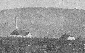 Le puits no&nbsp;4 des houillères de Gouhenans.