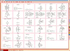 écran de XCircuit&nbsp;(en)