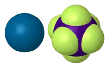 Image illustrative de l’article Hexafluoroplatinate de xénon