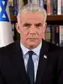 Yaïr Lapid, né le 5 novembre 1963 (60&nbsp;ans), Premier ministre en 2022