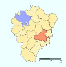 Localisation de Raïon de Iaroslavl