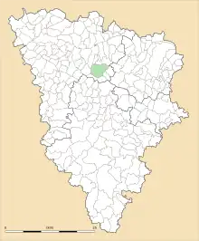 Localisation de Maule dans les Yvelines.