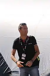 Photo en couleur du champion français Yves Cordier