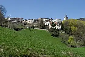 Monts du lyonnais : vue d'Yzeron