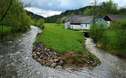 Zábrdí : ancien moulin.