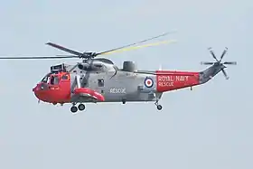 Westland Sea King  au HMS Gannet (2012)
