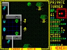 Version ZX Spectrum de « Laser Squad ».