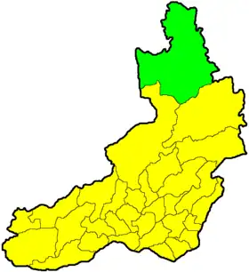 Localisation de Raïon du Kalar