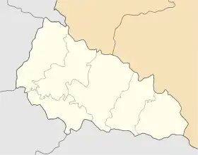 (Voir situation sur carte : oblast de Transcarpatie)