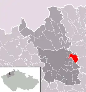 Localisation de Želenice