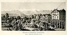 L'hôtel et pension de Beau Séjour, Zimmerwald, 1865