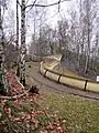 Piste de bobsleigh du stade n°4
