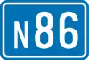 Image illustrative de l’article Route nationale 86 (Belgique)