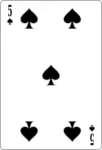 Cinq de pique