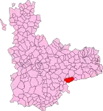 Localisation de San Miguel del Arroyo