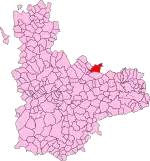 Localisation de Valoria la Buena