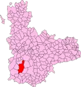 Localisation de Nava del Rey