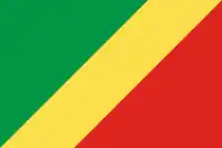 Drapeau de la république du Congo.