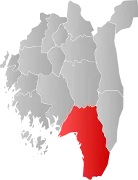 Localisation de Halden