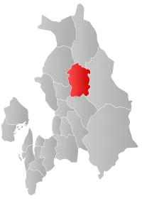 Localisation de Ullensaker