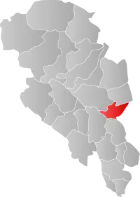 Localisation de Lillehammer