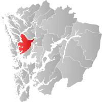 Localisation de Bergen