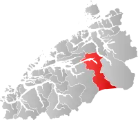 Localisation de Nesset