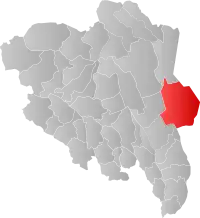 Localisation de Trysil