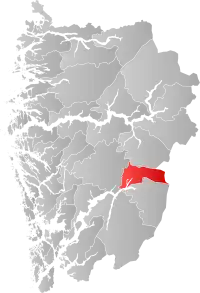 Localisation de Ulvik