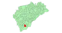 Localisation de Otero de Herreros