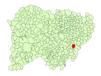 Localisation de Galinduste