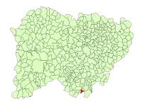 Localisation de Puerto de Béjar