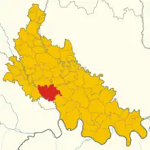 Localisation de Borghetto Lodigiano