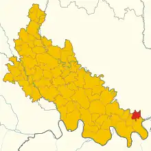 Localisation de Maccastorna