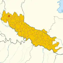 Localisation de Pieranica