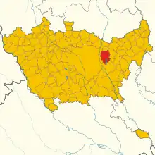 Localisation de Segrate