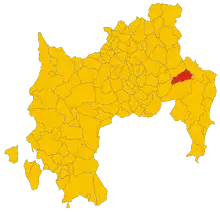 Localisation de Armungia