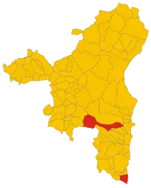 Localisation de Arzana