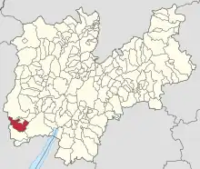 Localisation de Borgo Chiese