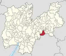 Localisation de Borgo Valsugana